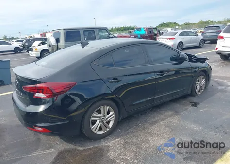2019 Hyundai Elantra Value Edition из США, поврежденный, VIN 5NPD84LF3KH445839